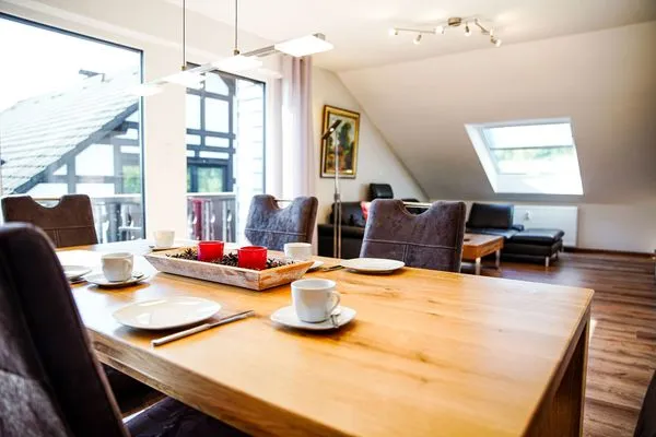 Wohnzimmer  FeWo Siebenstern****