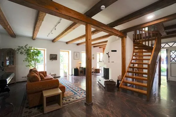 Wohnzimmer  Urlaub auf dem Ponyhof - Ferienhaus für bis zu 9 Personen