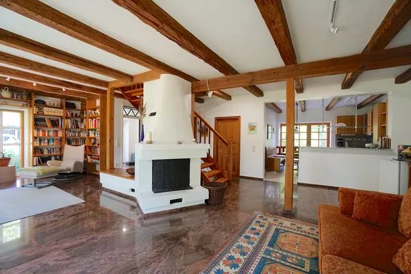 Wohnzimmer  Urlaub auf dem Ponyhof - Ferienhaus für bis zu 9 Personen