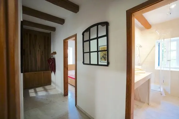 Badezimmer  Urlaub auf dem Ponyhof - Ferienhaus für bis zu 9 Personen