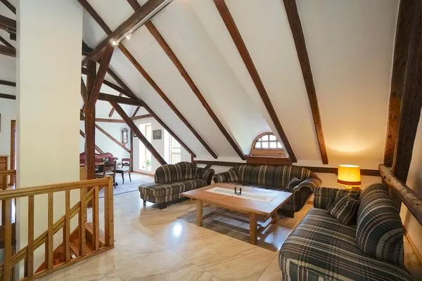 Wohnzimmer  Urlaub auf dem Ponyhof - Ferienhaus für bis zu 9 Personen