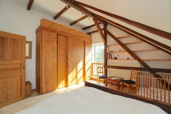 Schlafzimmer  Urlaub auf dem Ponyhof - Ferienhaus für bis zu 9 Personen