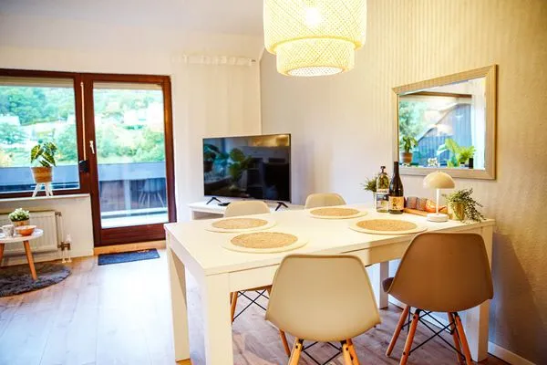 Wohnzimmer  Andinas Ferienwohnung - Natur pur - Wunderschöner Ausblick