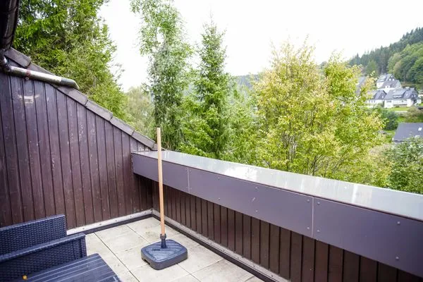 Balkon  Andinas Ferienwohnung - Natur pur - Wunderschöner Ausblick