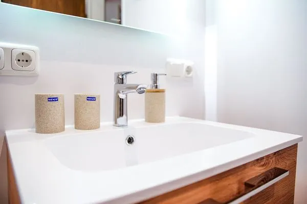 Badezimmer  Andinas Ferienwohnung - Natur pur - Wunderschöner Ausblick