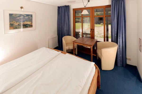  Häuschen am Altes Kapitänshaus Ostseebad Ahrenshoop - Schlafzimmer