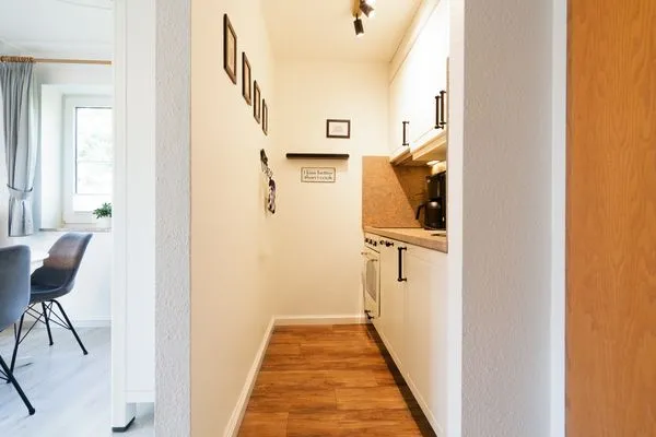 Küche mit Backofen und Geschirrspüler Gorch-Fock-Park Ferienwohnung "App.32 Stranddüne"