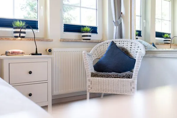 Schlafzimmer in der unteren Etage Gorch-Fock-Park Ferienwohnung "App.32 Stranddüne"