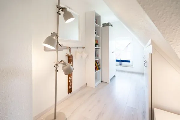 Schlafzimmer im Obergeschoss Gorch-Fock-Park Ferienwohnung "App.32 Stranddüne"