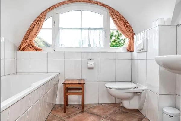 Badezimmer  Ferienhaus Muschelsucher