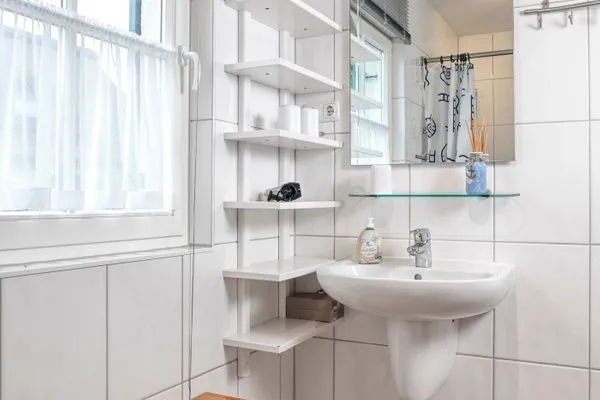 Badezimmer  Ferienhaus Muschelsucher