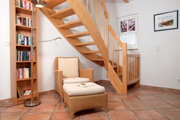 Wohnzimmer  Ferienhaus Muschelsucher