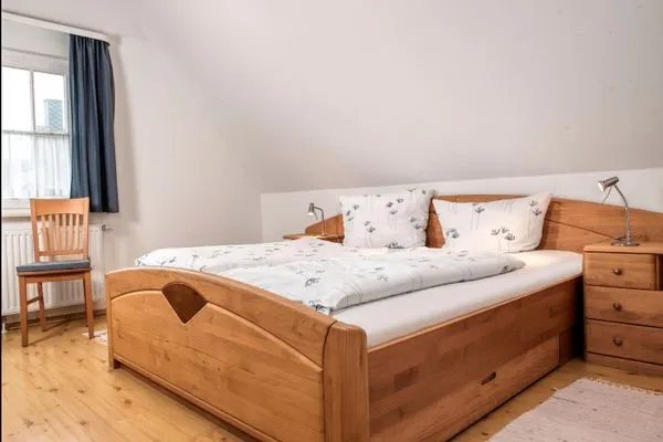 Schlafzimmer  Ferienhaus Muschelsucher