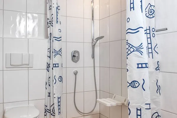 Badezimmer  Ferienhaus Muschelsucher