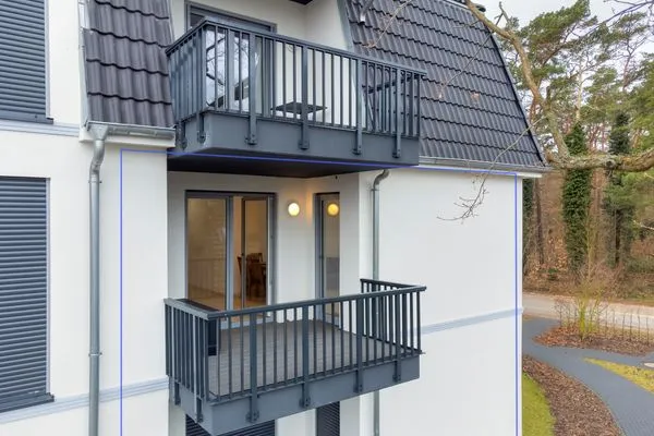 Balkon  Bernsteinquartier, Whg. 0553