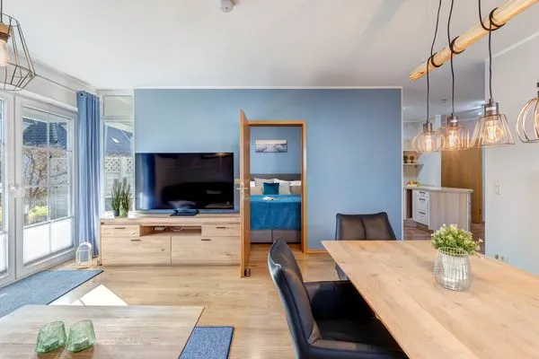 Wohnzimmer  Ferienwohnung Maus