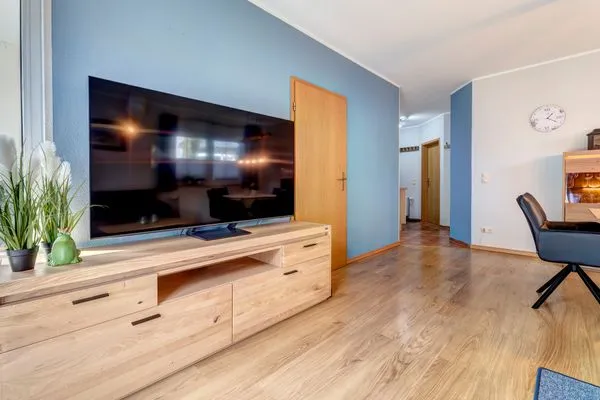 Wohnzimmer  Ferienwohnung Maus