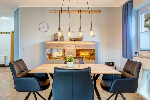 Wohnzimmer  Ferienwohnung Maus