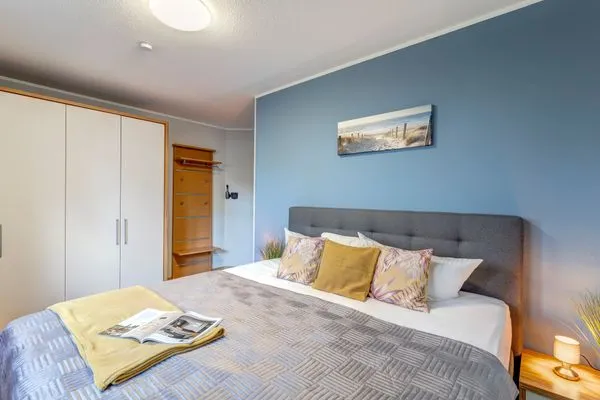 Schlafzimmer  Ferienwohnung Maus