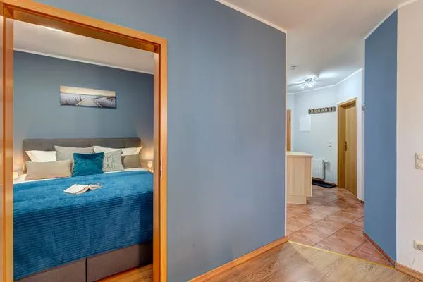 Schlafzimmer  Ferienwohnung Maus