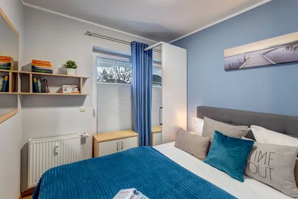 Schlafzimmer  Ferienwohnung Maus