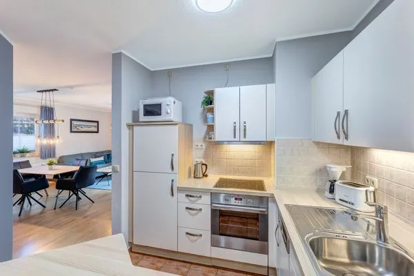 Küche / Küchenzeile  Ferienwohnung Maus