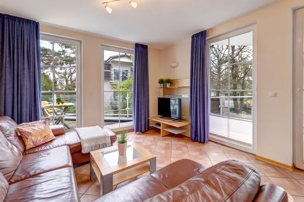 Wohnzimmer  Ostseeresidenz Gorki Park, Whg. 06