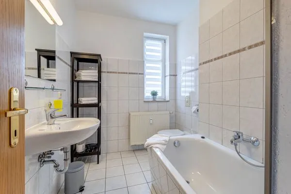 Badezimmer  Villa Malve, Whg. 09