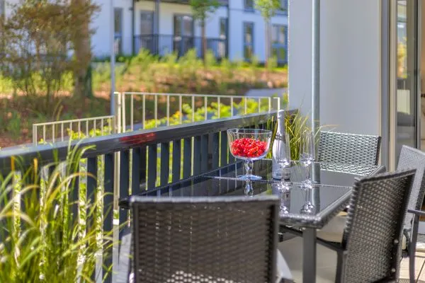 Balkon  Bernsteinquartier, Whg. 11.84 "Strandlust"