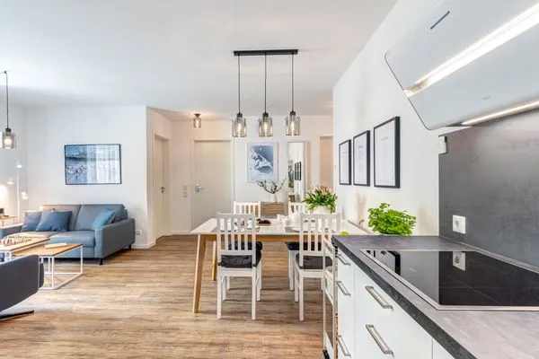 Küche / Küchenzeile  Bernsteinquartier, Whg. 11.84 "Strandlust"