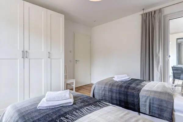 Schlafzimmer  Bernsteinquartier, Whg. 11.84 "Strandlust"