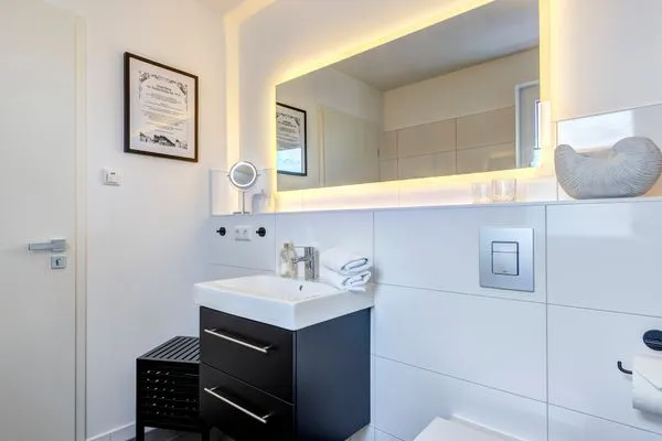 Badezimmer  Bernsteinquartier, Whg. 11.84 "Strandlust"