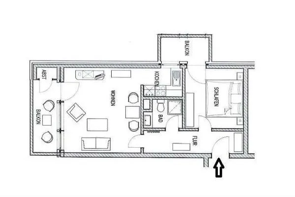   Oland Nr. 25 mit Meerblick