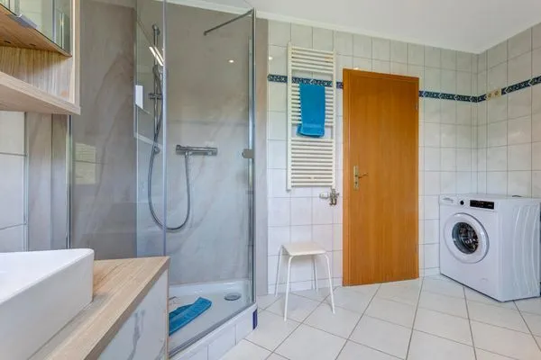 Badezimmer  Ferienhaus Renate, Whg. 02