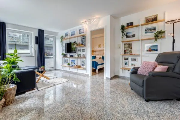 Wohnzimmer  Ostseeresidenz Gorki Park, Whg. 07a