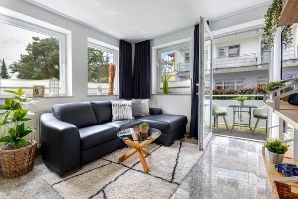 Wohnzimmer  Ostseeresidenz Gorki Park, Whg. 07a