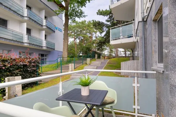 Terrasse  Ostseeresidenz Gorki Park, Whg. 07a