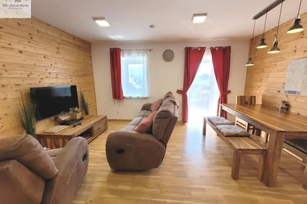 Living room  Apartment Alpine Tauplitz TOP5 by FiS - Fun in Styria
