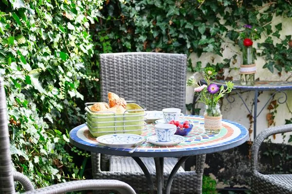 Terrasse  Ferienwohnung Altstadtappartment