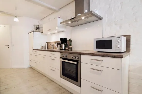 Küche / Küchenzeile  Ferienwohnung Altstadtappartment