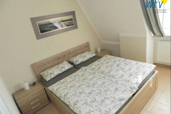 Schlafzimmer Haus Lagune am Wattenmeer Ferienwohnung 13