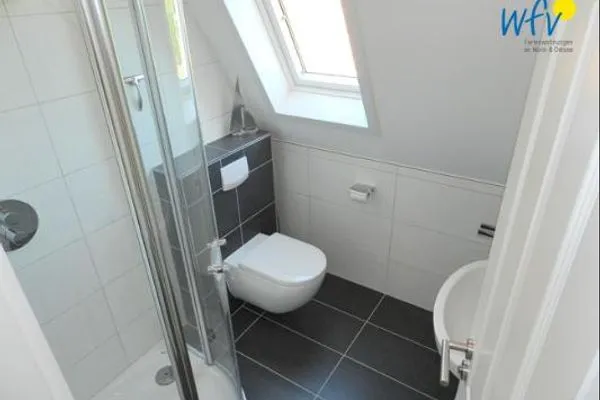 Badezimmer Haus Lagune am Wattenmeer Ferienwohnung 13