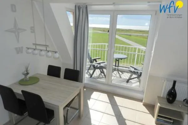 Wohnzimmer Haus Lagune am Wattenmeer Ferienwohnung 13