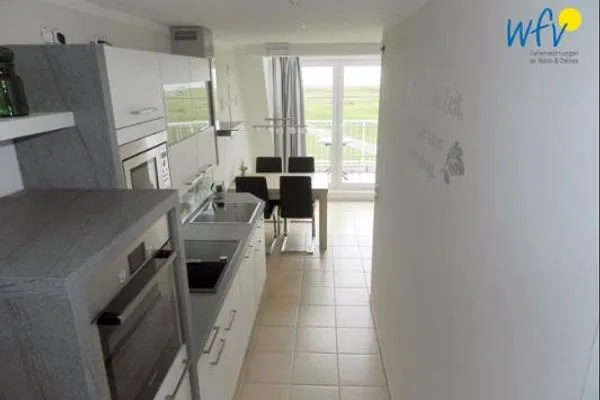 Küche / Küchenzeile Haus Lagune am Wattenmeer Ferienwohnung 13