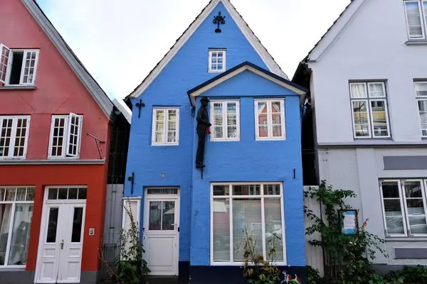 Fassade / Eingang  Ferienwohnung Hafenblick