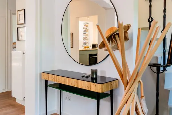 Dekoratives Detail  Haus am Steg