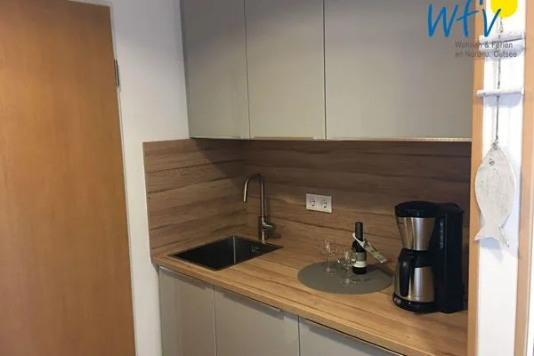 Küche / Küchenzeile Appartement-Haus Regina Ferienwohnung Inseltraum