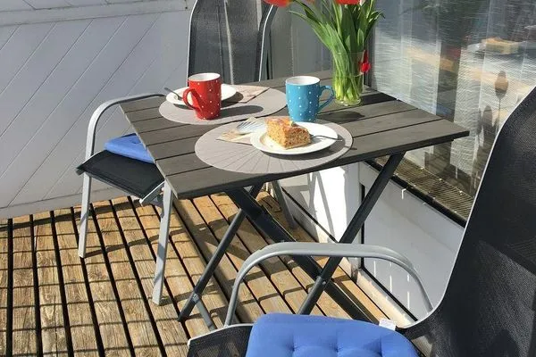 Balkon Appartement-Haus Regina Ferienwohnung Inseltraum