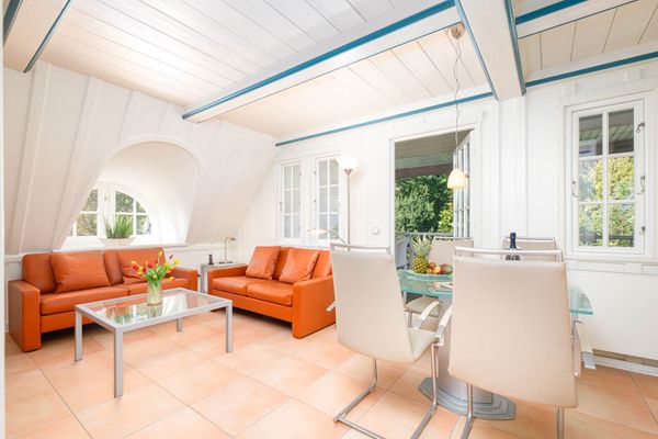 Hark Olufs Whg. 72 Amrum - Wohnzimmer