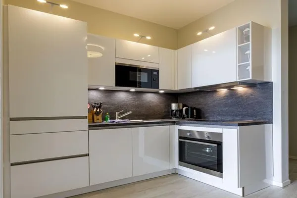 Ferienwohnung Sonnenblume Ostseebad Wustrow - mit moderner Küche  Seerose